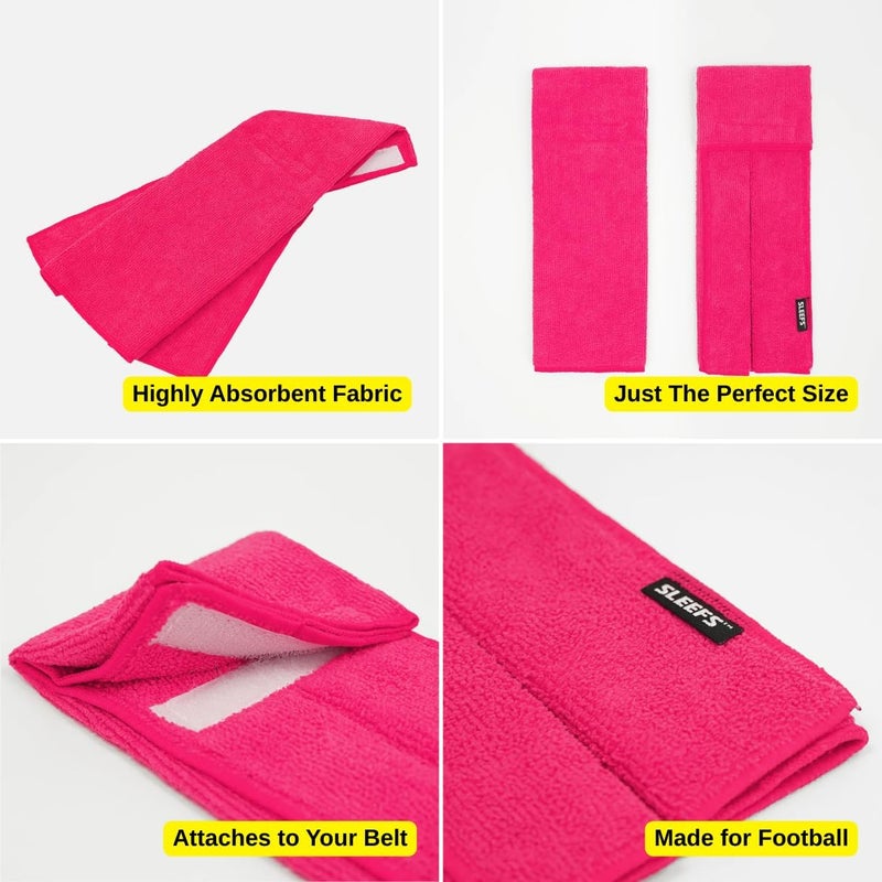 SLEEFS Football Cotton Towel (Pink) - Image 4